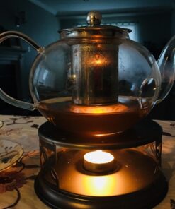GROSCHE Cairo Premium Teapot Warmer with Tea lite Candle. for Glass teapot and Other heatproof Dish Warming use. 54 71nxmyPpuiL