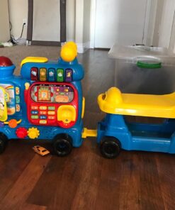 VTech Sit-to-Stand Ultimate Alphabet Train, Blue Standard Packaging 53 71nxxv3RG1L 1