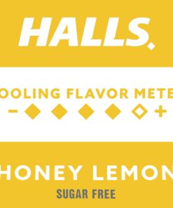 HALLS Relief Honey Lemon Sugar Free Cough Drops, Value Pack, 180 Drops 180 Count (Pack of 1) 36 71ny7lPUFdL