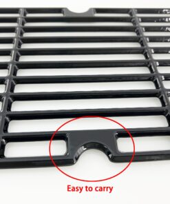 Direct store Parts DC115 Polished Porcelain Coated Cast Iron Cooking grid Replacement for Charbroil, Centro, Broil King, Costco Kirkland, K Mart, Master Chef Gas Grill 14 71nzcCqjVBL