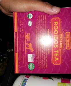 Rooibos Tea, USDA Certified Organic Tea, MY RED TEA. Tagless South African, 100% Pure, Single Origin, Natural, Farmer Friendly, GMO and Caffeine Free (80) 6.8 Ounce (Pack of 1) 35 71nzyQtdq8L
