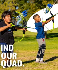 Original and Superior FAUX BOW 4.0 Lizardite - Kids Bow and Arrow Set - Durable Impact Foam Tip Arrows - Outdoor Toy for Girls and Boys - Perfect for Backyard Target Practice - Beware of Imitations 13 71o XBDdkeL