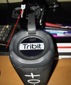 Tribit StormBox Bluetooth Speaker - 24W Portable , 360° Full Surround Sound, Enhanced Bass, Wireless Dual Pairing, IPX7 Waterproof, 20-Hour Playtime, 66ft Bluetooth Range Outdoor Speaker black 34 71o pVdfpfL