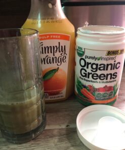 Greens Powder Smoothie Mix Purely Inspired Organic Greens Powder Superfood, Unflavored, 24 Servings (Package May Vary), 8.54 Ounce (Pack of 1) 24 Servings (Pack of 1) 41 71o05bYg8uL