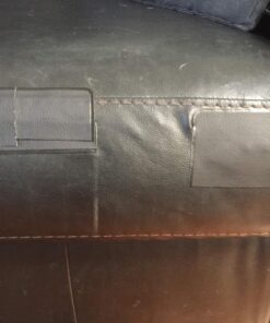 MastaPlasta Self-Adhesive Premium Leather Repair Patch - Black 8in x 4in (20 x 10 cm). Instant Upholstery Quality Patch for Sofas, Car Interiors, Bags, Jackets, Vinyl & More A Black Leather 40 71o0SLljywL 1