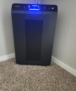 Winix 5500-2 Air Purifier with True HEPA, PlasmaWave and Odor Reducing Washable AOC Carbon Filter Medium , Charcoal Gray 50 71o0e6MRTvL