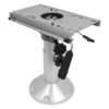 Wise 8WP21-374 Boat Seat Pedestal, Adjustable Height from 12" to 18", with Seat Slide Seat Mount, Adjustable Travel 5" - Fore & AFT 15 71o0rqIRlsL