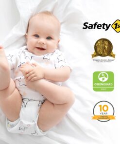 Safety 1st Heavenly Dreams Baby Crib & Toddler Bed Mattress, Waterproof Cover, Firm, Fits Standard Size Cribs & Toddler Beds, Blue 30 71o2Wa4eWnL