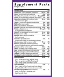 New Chapter Women's Multivitamin 40+ Advanced Formula for Heart, Hormone, Immune & Energy Support, Higher Levels of Whole-Food Fermented B Vitamins +D3, Made with Organic Non-GMO Ingredients, 96 Count 19 71o2WkuNADL