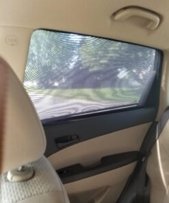 TFY Universal Car Side Window Sun Shade - Protects Your Kids from Sun Burn - Double Layer Design - Maximum Protection - Fit Most of Vehicle - 2 Pieces (Regular Contoured Window) Regular Contoured Window 34 71o2rLy1nmL