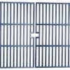 Music City Metals 60112 Matte Cast Iron Cooking Grid Replacement for Select Kenmore Gas Grill Models, Set of 2