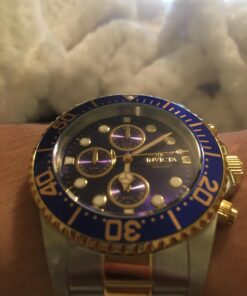 Invicta Men's 1773 Pro Diver Collection Chronograph Watch 44 71o3qrb7UML