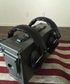 Pro For Sho 34dB Shooting Ear Protection - Special Designed Ear Muffs Lighter Weight & Maximum Hearing Protection Standard Black 34 71o4F8TXgYL