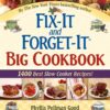 Fix-It and Forget-It Big Cookbook: 1400 Best Slow Cooker Recipes! 15 71o4MCiay5L