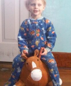 WALIKI Bouncy Horse Hopper | Inflatable Hopping Horse for Kids | Jumping Horse (Bouncy Horse) 58 71o4cEQIuRL