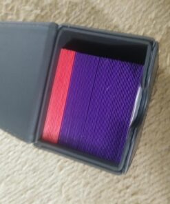 BCW Deck Case LX Premium Leatherette, Black 15 71o5haWXMKL