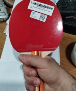 JP WinLook Ping Pong Paddles Sets - Portable Table Tennis Paddle Set with Ping Pong Paddle Case & Ping Pong Balls. Premium Table Tennis Racket Player Set for Indoor & Outdoor Games Red/Black 4 Paddle Set 37 71o8Bi8oiNL