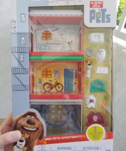 The Secret Life of Pets, Mini Pets Apartments Gift Set with 3 Pets, by Spin Master 27 71o91XbDzcL