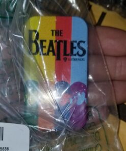 D'Addario Accessories Beatles Guitar Picks - The Beatles Collectable Guitar Picks - Picks with Tin, 15 Pack, Logo Collectible Tin/Picks 30 71oACkXxd4L