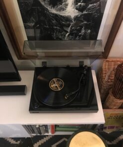 Fluance RT80 Classic High Fidelity Vinyl Turntable Record Player with Audio Technica AT91 Cartridge, Belt Drive, Built-in Preamp, Adjustable Counterweight, Solid Wood Plinth - Piano Black 36 71oBOQaIARL