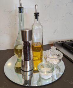 TableCraft H931 Siena 16 Oz. Green Tint Glass Oil Bottle 29 71oBxz8VZ2L