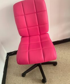 Flash Furniture Clayton Mid-Back Pink Quilted Vinyl Swivel Task Office Chair 36 71oCOhOmuJL