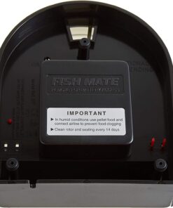 Fish Mate F14 Automatic Fish Feeder for Aquarium or Fish Tank for Vacation or Daily Use - Sits on Hood of Tank or Will Clip to Side with Included Clamps - Serves up to 14 Meals 28 71oCWjnbNwL