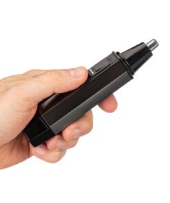 ToiletTree Products Nose Hair Trimmer with LED Light - Stainless Steel, Heavy-Duty Casing - Ear & Nose Hair Trimmer - Men's Grooming Trimmer for Beard, Eyebrows, and Ears 29 71oD3447jqS