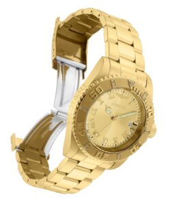 Alternative view of Invicta Men's Pro Diver 40mm Gold Tone & Rose Gold Tone Stainless Steel Quartz Diamond Accented Watch, Gold/Rose (Model: 12820, 12821) Gold-Tone/Silver-Tone