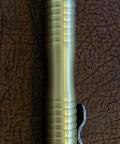 ILEAF Ballpoint Pen Solid Brass EDC Pen, Portable Delicate Signature Pen with Pencil Case and 2 Extra Black Ink Refills 23 71oEHxRSFUL