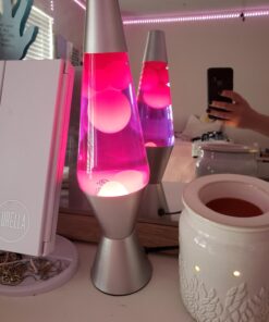 Lamp 2121 Pink/Purple 14.5" Classic Motion Lava(r) Silver, inches 35 71oFTqkG30L