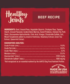 Wellness CORE Healthy Joints Crunchy Dog Treats (Previously Marrow Roasts), Natural Grain-Free Treats, Made with Real Meat, No Artificial Flavors (Beef, 8-Ounce Bag) 38 71oFi5NmsxL