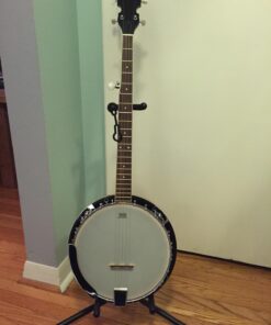 Jameson Guitars 5-String Banjo 24 Bracket with Closed Solid Back and Geared 5th Tuner Banjo only 30 71oFmnmo tL