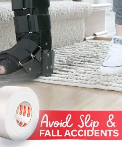 XFasten Double Sided Carpet Tape 2” x 30 Yards Heavy Duty Residue-Free Rug Tape for Area Rugs and Hardwood Floor - Indoor and Outdoor 2" x 30Yds 31 71oGcXqsZeL