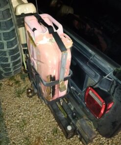 Smittybilt Jerry Gas Can Holder (Black) - 2798 44 71oHqhHnqIL