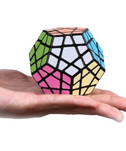 Dreampark 3x3 Megaminx Speed Cube Puzzle Toy, Black Sticker - 1 pcs 15 71oI uUFZL