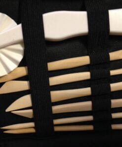 Sculpt Pro Pottery Tool Starter Kit - 15-Piece 26-Tool Beginner's Clay Ceramics Modeling Carving Sculpting Set -Arts and Crafts School Project, w Carrying Case, Birthday Gift for Kids 1 54 71oKP2yMZL