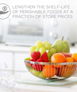 Ivation 6 Tray Countertop Digital Food Dehydrator Drying Machine 480w with Preset Temperature Settings, Auto Shutoff Timer and Even Heat Circulation for Beef Jerky, Fruits, Vegetables & Nuts 6 Tray - Standard 33 71oLk9biraL