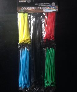 Topzone Assorted Color Nylon Cable Zip Ties Self Locking, 250-Piece 13 71oLqKwtSfL