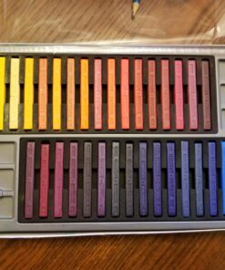 Derwent Inktense Blocks 72 Tin, Set of 72, 8mm Block, Soft Texture, Watersoluble, Ideal for Watercolor, Drawing, Coloring, Crafts and Painting on Paper and Fabric, Professional Quality (2301980) 72 Count (Pack of 1) 47 71oNFgRj0KL