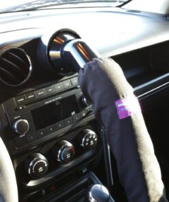 The Noggle, 6ft - Kid's Personal Air Conditioning System, Made in USA, Directs Cool Air to Children in The Backseat - Air Conditioning Vent Hose for Vehicles, Making The Back Seat Cool Again - Black 6 Feet Black Ice 35 71oNc2jrbrL