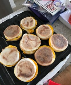 Hamilton Beach Dual Breakfast Sandwich Maker with Timer, Silver (25490A) 47 71oNgJHQBEL