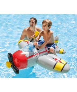 Intex Water Gun Plane Ride-On, 52" x 51", for Ages 3+, 1 Pack (Colors May Vary) 22 71oP N6K4L