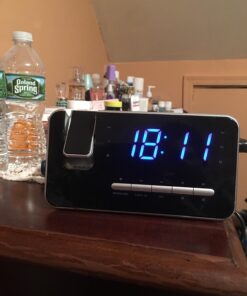 Superior Essentials Projection Alarm Clock with AM/FM Radio 23 71oPUgNi7iL