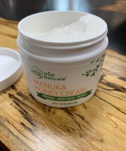 Manuka Honey Cream Moisturizer for Dry Skin - Eczema Honey Cream Face Moisturizer for Sensitive Skin - Soothing & Redness Relief Face Cream for Dry Skin - Face, Hand & Body Moisturizer for Women & Men 4 Ounce (Pack of 1) 30 71oPhwG3tQL