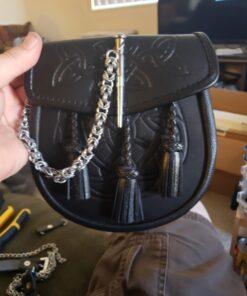 Tartanista Mens Black Celtic Pin Lock Semi-Dress Sporran 14 71oQ2bSBw6L