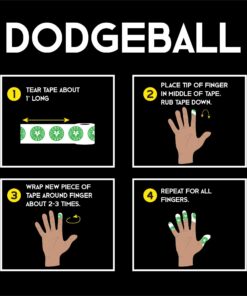 Goat Tape Scary Sticky Premium Athletic Tape | Weightlifting Tape | Thumb Tape for Hook Grip – Sticks with You Through The Toughest Fitness Workouts and Lifts Black & Yellow | Single Pack Pack of 1 23 71oQjMnv5ML 1