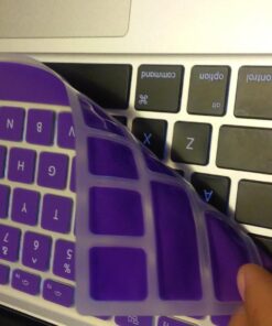 Se7enline Compatible with A1425/A1502 Case Touch Hard Shell Cover for MacBook Pro Retina 13 inch Laptop Accessories Sleeve Bag, Rubberized Keyboard Skin, LCD Screen Protector, Dust Plug,Deep Purple 13 inch (2020-Now Version) Red 35 71oRKGy6t4L