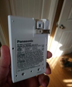 Panasonic K-KJ17MCC82A 4-Position Charger with 2 AAA & 8 AA eneloop Batteries & 2 C & 2 D Spacers 39 71oROg Ph0L