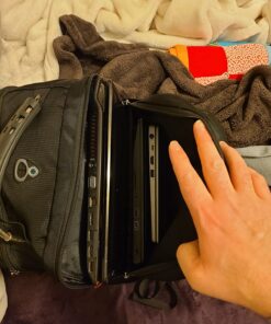 YOREPEK Travel Backpack, Extra Large 50L Laptop Backpacks for Men Women, Water Resistant College Student Bookbag Airline Approved Business Work Bag with USB Charging Port Fits 17 Inch Computer, Blue 48 71oRVq46sLL